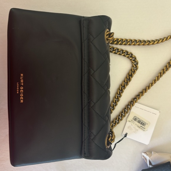 Kurt Geiger Leather Mini Kensington Eye Shoulder Bag - Picture 9 of 12